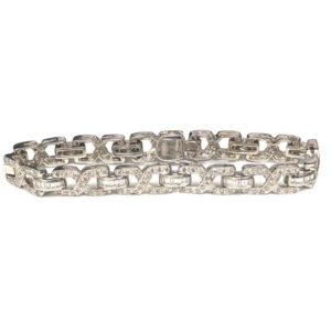 B02188 - 18-Karat White Gold Diamond Bracelet