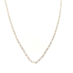 N/L03345-18-Karat White Gold 36" Pearl Chain