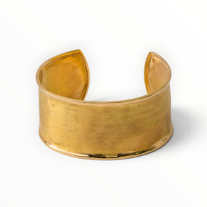 18kt Yellow Gold Wide Cuff Bracelet